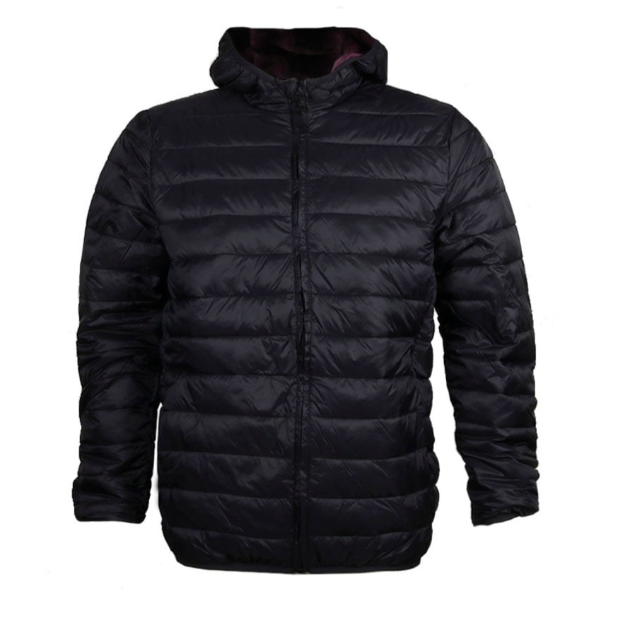 Campera de Hombre Pluma cap Ne, M, URB